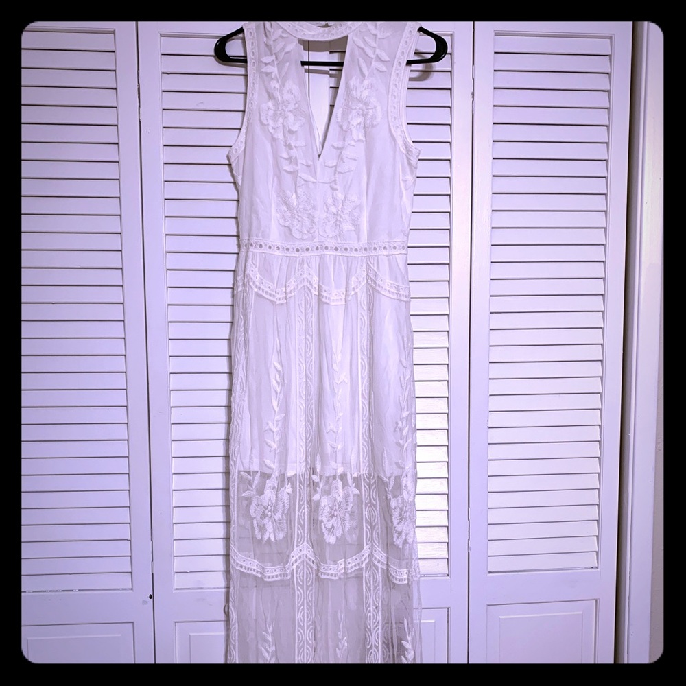 Beautiful white lace dress